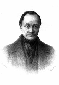 Auguste Comte (Montpellier, 19 gennaio 1798 – Parigi, 5 settembre 1857)
