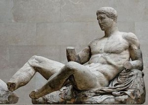 Fidia, Dioniso. Figura D del frontone est del Partenone (ca. 447-433 a.C.)