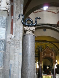 Serpente in Sant'Ambrogio
